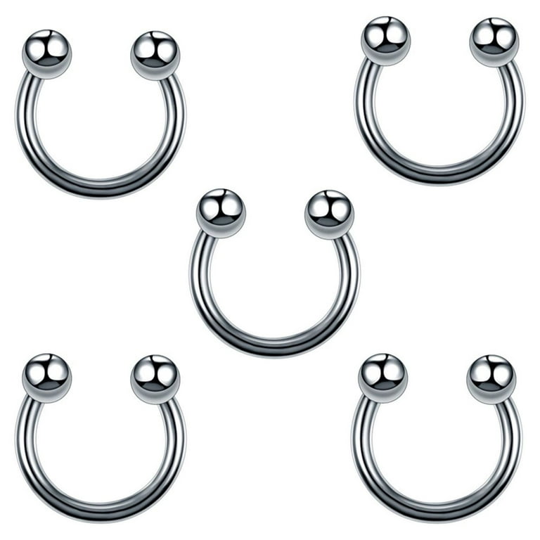 Piercing Kit Stainless Steel Jewelry with Belly Button Ring Nose Ring