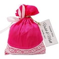 thumbnail image 1 of 20 Satin Drawstring Gift Bags Small Printed Pouches Wedding Party Favor Bags With Personalized Tags, 1 of 1