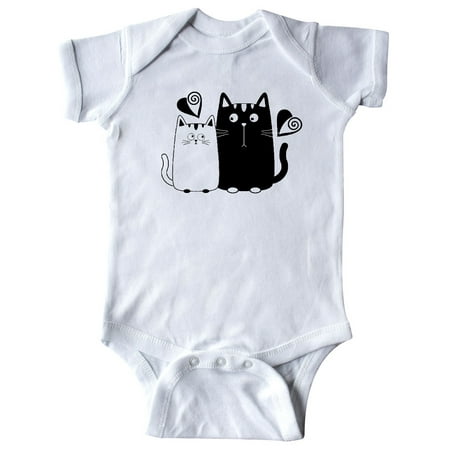 

Inktastic Valentines Day Cat Couple Gift Baby Girl Bodysuit