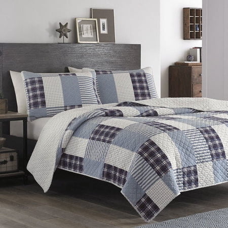 UPC: 0883893398603 | Camano Island Plaid Quilt by Eddie Bauer