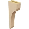 thumbnail image 5 of 3"W x 6"D x 18"H Thin Legacy Rough Cedar Woodgrain TimberThane Corbel, Primed Tan, 5 of 6