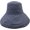 Gray, variant on Women Bucket Hat Super Wide Brim Fold Bucket Cap Beach Wedding Solid Color Floppy Fisherman Hat with Chin Strap