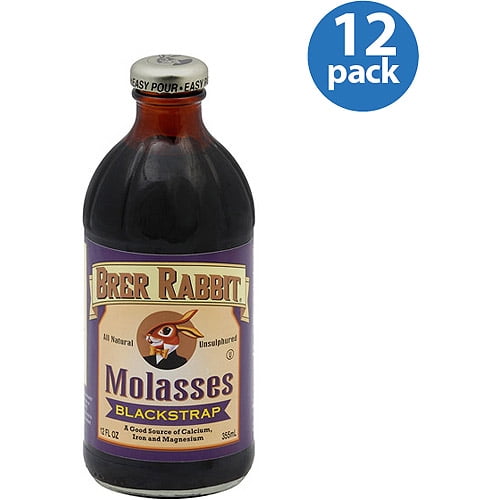 Brer Rabbit Blackstrap Molasses, 12 oz, (Pack of 12)