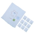 thumbnail image 3 of Circunferencia Abdominal de algodón Circunferencia Abdominal de bebé azul de tamaño pequeño suave elástica transpirable para el hogar al aire libre bebé infantil, 3 of 8
