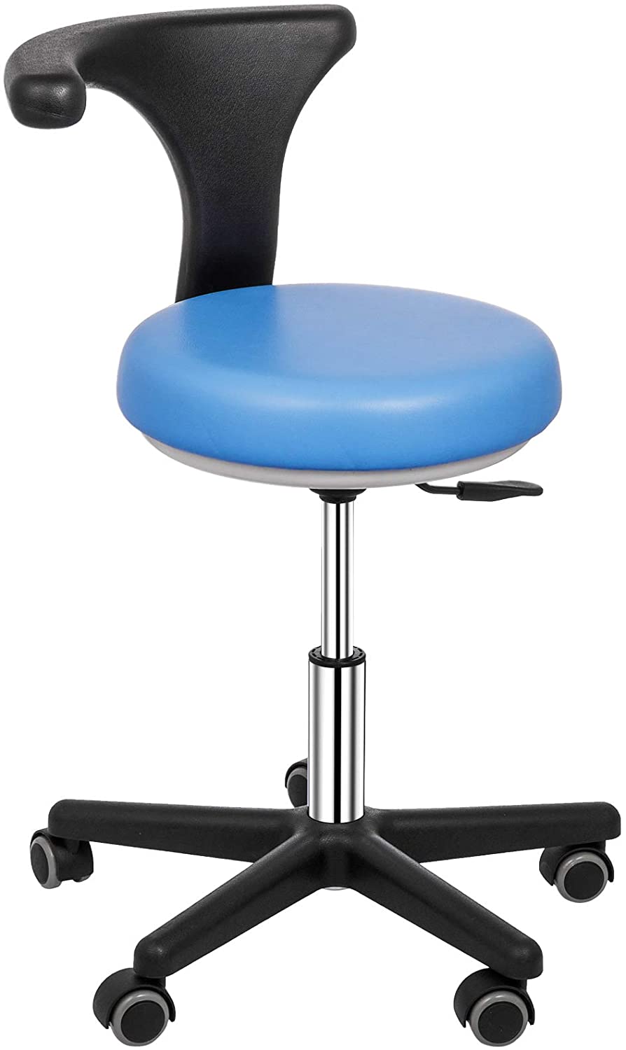 VEVOR Medical Dental Stool Dentist Chair with 360 Degree Rotation