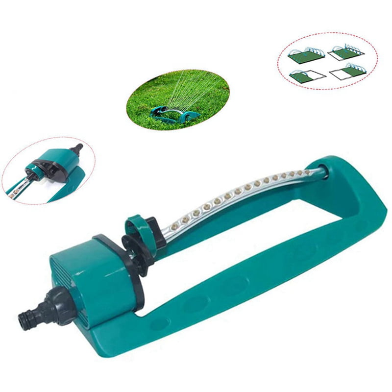3X Garden Sprinklers Automatic Watering Grass Swing Nozzle Lawn Sprinkler Garden Lawn Forestry Irrigation Watering Tool