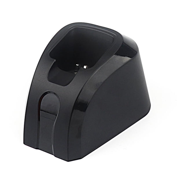 Cortapelos Cargador estéreo Cargador rápido Soporte para cortapelos Herramienta de corte de pelo (Negro)