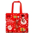 thumbnail image 1 of Less Than 5 Gift Wrapping Paper Christmas Handcarry Gift Bags: Santa & Snowman Theme, 1 of 4