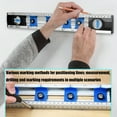 thumbnail image 3 of MOMOJIA Hole Position Level Ruler Drill Alignment Tool For Construction Measurement, 3 of 10