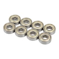 thumbnail image 2 of 8 rodamientos de bolas 608ZZ ABEC 11 de acero al carbono sellados para patinetas de 8 x 22 x 7 mm para patines y tablas de baile., 2 of 14