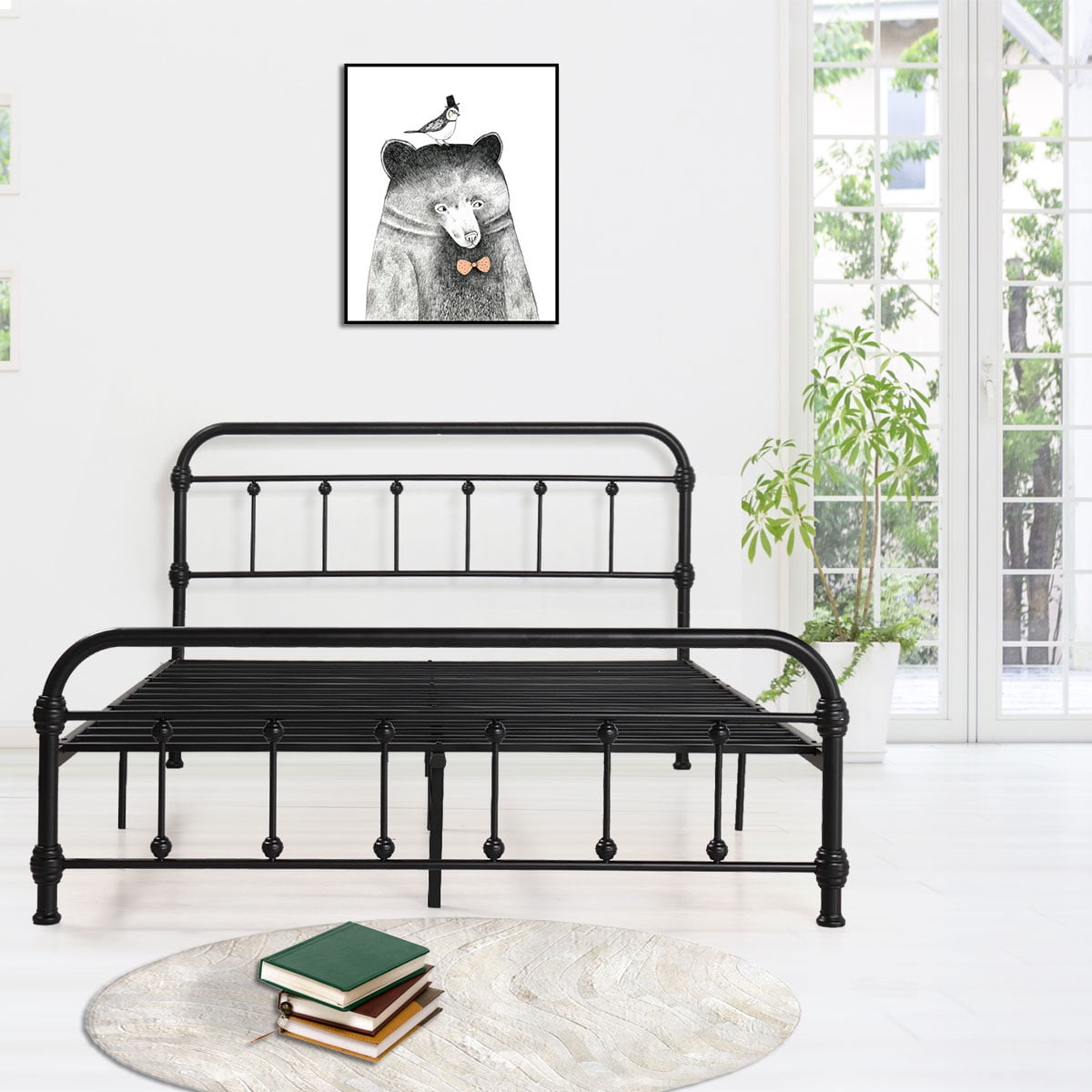 metal bed frame