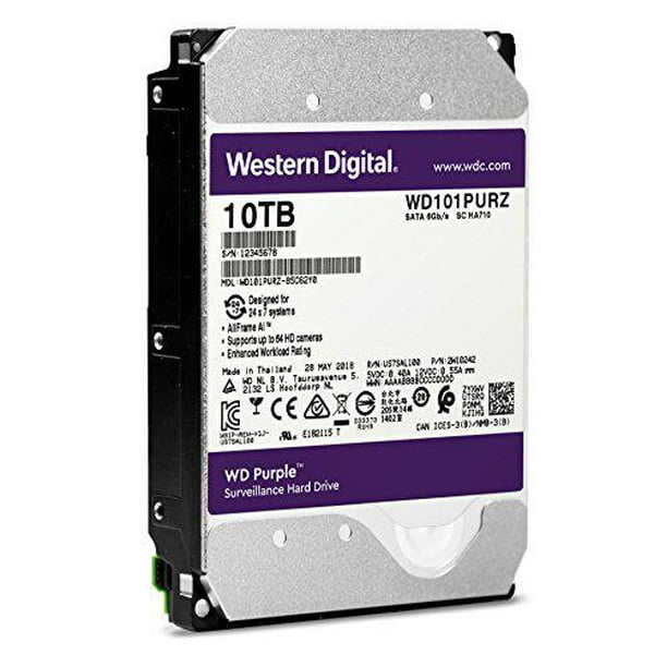 Disque dur interne d'enregistrement 3.5 Western Digital Purple