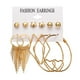 thumbnail image 2 of Pendientes para mujer, regalos para mujer, 6 piezas de pendientes estilo punk, pendientes de aleación, joyería adecuada para mujeres y hombres, regalos, pendientes punk., 2 of 5