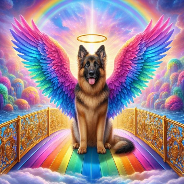 5D DIY Con Taladro Perro Pastor Arte Artesanal 40x40cm