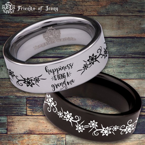 Grandma Tungsten Carbide Ring