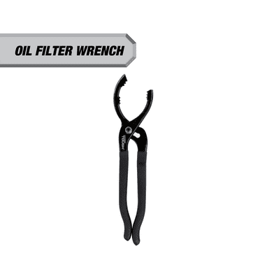 Hyper Tough Adjustable Jaw Oil Filter Wrench, 63.5mm - 116mm