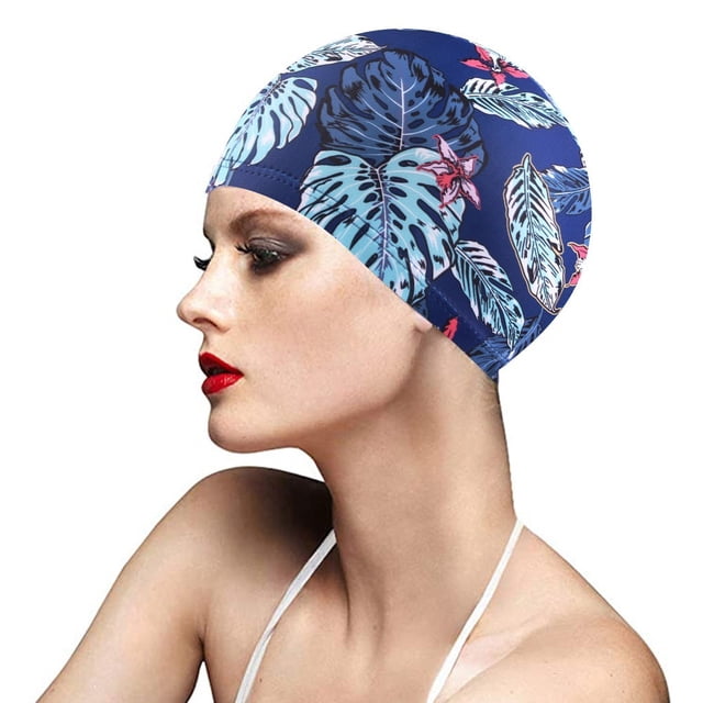 Adult Silicone Swimming Cap with Moulded Ear for Comfortable Pool and Lap Swim Training Sessions