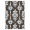 Momeni Lil Mo Classic Brown / Baby Blue Area Rug
