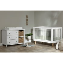 South Shore Balka, Bohemian Harmony Changing table,  White