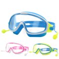 thumbnail image 1 of Máscara de natación para niños Máscara de buceo con esnórquel de 180 °, gafas de natación para niños antivaho con cubierta para la nariz Gafas de natación sin fugas Lente anti-rotura para jóvenes, 1 of 4