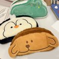 thumbnail image 6 of Plush Pencil Case Large Capacity Plush Pencil Case Portable Pen Organizers for Student Women Travel Makeup Bag, 6 of 8