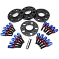 thumbnail image 2 of Kit d'Entretoises de Roue en Aluminium 6061-T6 Haute Résistance pour Modification de Voiture pour 1 3 5 6 7 Seri E82 E30 E36 E60 Noir, Rouge, Bleu, 2 of 8