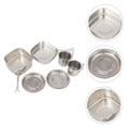 thumbnail image 4 of RUNROTOO Silver Round Camping Kitchenware 1 Set for Portable and Easy to Clean Cooking, 4 of 8