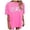 Pink, variant on Yuhangmm Womens Summer Tops, Women's Plus Size Loose Letter Print T Shirt Casual Graphic Tee Top Pink XL