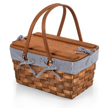 PICNIC TIME Country Picnic Basket - Walmart.com
