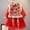 Red, variant on AURIGATE Tutu Skirt for Newborn Toddler Baby Girl New Year Tang Suit Skirt Dress Princess Dress Thick Vest Sets