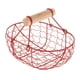 thumbnail image 5 of Cesta de Fruta Perfecl Decoración Organizador de Almacenamiento Rojo, 5 of 8