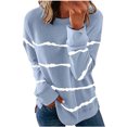 thumbnail image 2 of DPTALR T-Shirt à Manches Longues Imprimé Femme, 2 of 5
