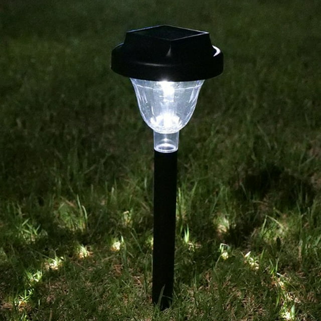 Xihbxyly Luces Solares para Jardín, Diseño Duradero E Impermeable, Encendido y Apagado Automático, Ahorro de Energía, Iluminación para Caminos Exteriores, Pasarelas de Jardín, Impermeables, Tamaño 8,