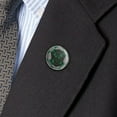 thumbnail image 3 of Harry Potter Slytherin Plaid Sigil Metal 1.1" Tie Tack Hat Lapel Pin Pinback, 3 of 6