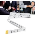 thumbnail image 3 of Soft Tape Measure 150cm 60in Body Tape Measure Dual Sided Body Measuring Ruler for Body Fabric Sewing Measurements, 3 of 5