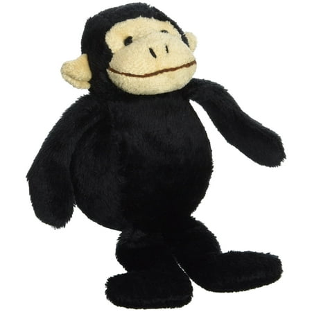 Rubber Monkey - Purr-Fection Omar Bouncy Buddy Black Monkey Plush, Solid core rubber ball outfitted inside of a durable fleece lice material that allows for.., By PurrFection