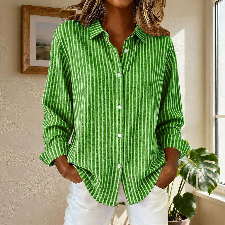 green striped dress shirt Green, White Stripes Men's Formal Business Button Down Collar Custom made 100% Cotton Long Sleeves Bankers Shirt always at a sensible value. Men's Holme Striped Shirt Blue