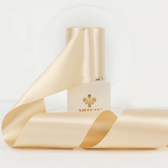 Cinta Decorativa MEEDEE Lux Satín Doble Faz 7,5 cm