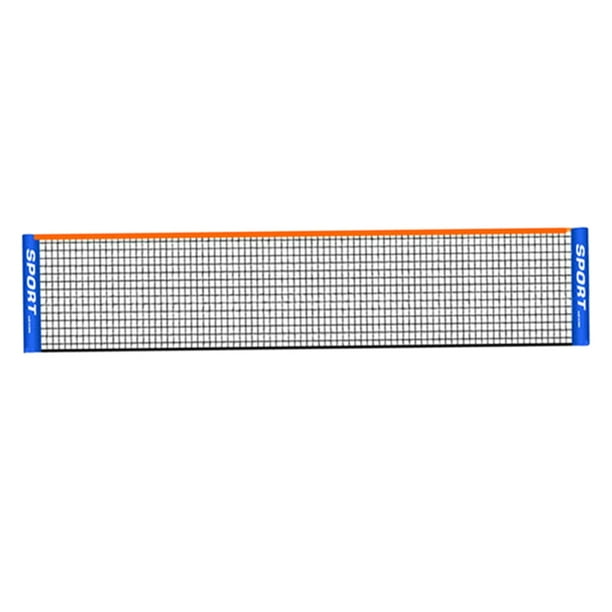 Red de bádminton, red de tenis de malla, repuesto de red de fácil instalación, red de voleibol, red de tenis para juegos, práctica en el patio trasero 42 m shamjiam Red de bádminton