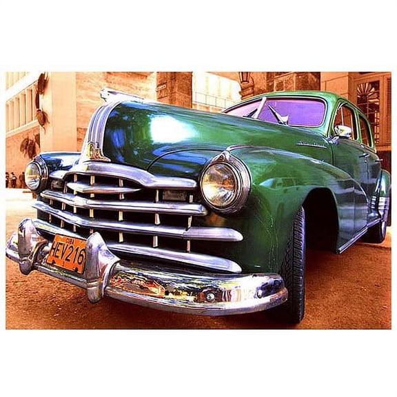 Trademark Fine Art "Green Beauty" Canvas Art