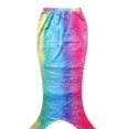 thumbnail image 3 of Girls' Mermaid Swimsuit - Rainbow- XL, 3 of 4
