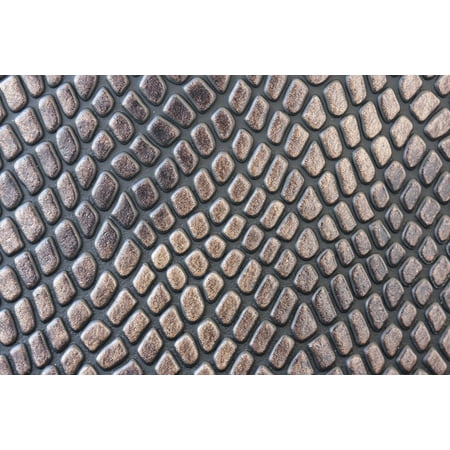 Crocodile Texture Wallpaper Canvas Print Skin Texture Macro Background Crocodile Wallpaper Stretched Canvas 10 x 14 ()