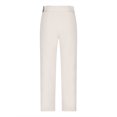 thumbnail image 5 of QATAINLAV Womens Suit Pants Stretch Loose Fit Straight Leg Office Work Trousers Belted Waisted Business Casual Outfits with Pockets Beige XXL, 5 of 7