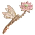 thumbnail image 1 of Milisten Clips Para El Con De Flor De Loto En Aleación Para Y Largo, 1 of 8