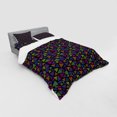 thumbnail image 2 of Ambesonne Colorful Bedding Set 4 Pcs, Striped Triangle Shapes, Queen, Multicolor, 2 of 2