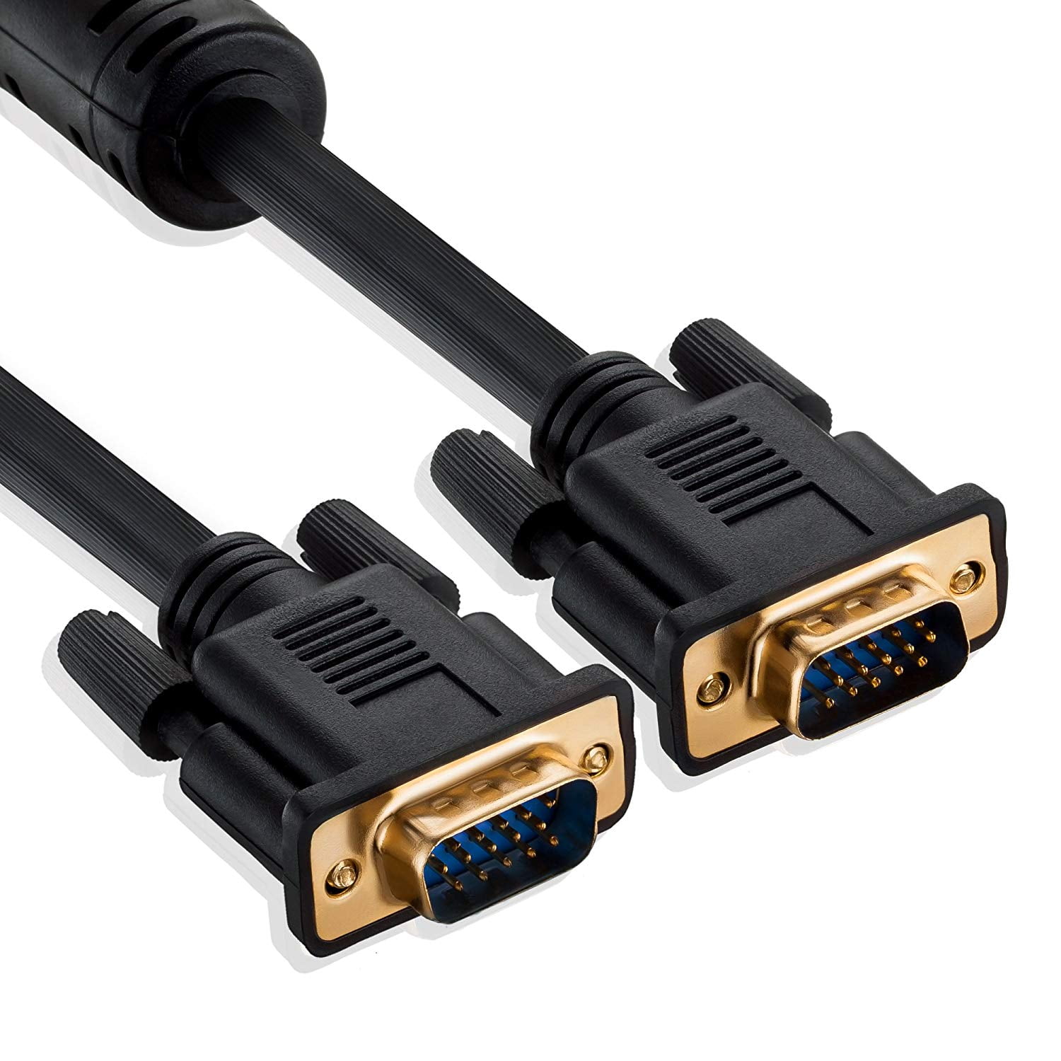 SVGA, HD15 Male to Male 100ft w/ Ferrite Core