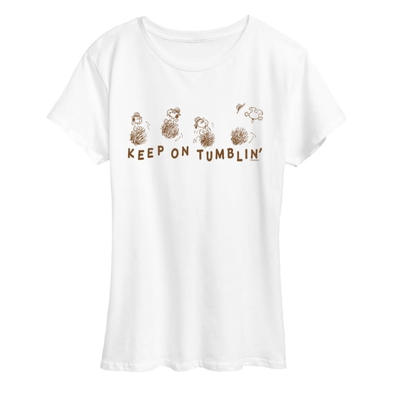 Peanuts - Spike Tumble - Women's Short Sleeve Graphic T-Shirt