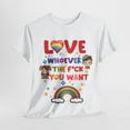 thumbnail image 4 of Love Whoever you want LGBQT Shirt,Pride Month Shirt,LGBT Shirt ID-0520-RFZM, 4 of 9