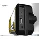 thumbnail image 4 of Crank Emergency Radio 4000mAh Power Bank with LCD Screen, Solar, Flashlight-WELLNGS, 4 of 5