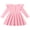 P, variant on Gyratedream Toddler Fall Winter Long Sleeve Dress Ruffle Long Sleeve Ribbed Knit Button Down Casual Dresses 2-7 Years